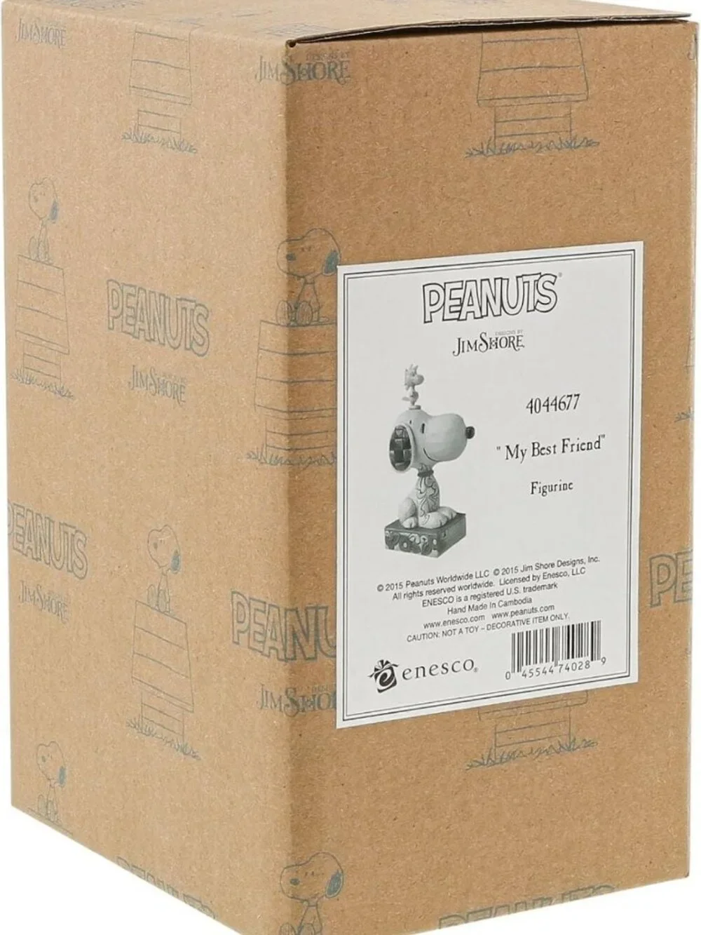 Snoopy & Woodstock Figurine - Handcrafted Stone Resin Collectible Home Decor, 5